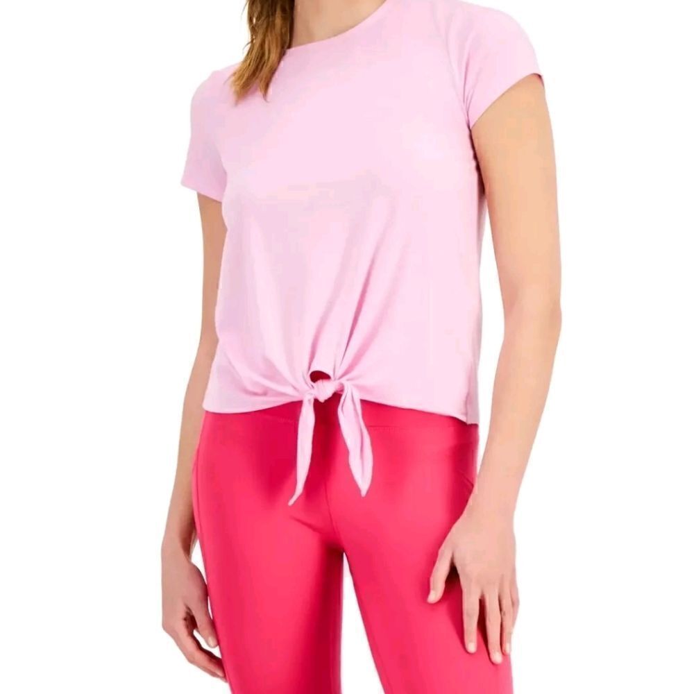 Ideology Womans Knot front Tee Size XS